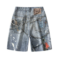 Men's Fried Salt Washed Street Shorts