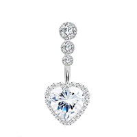 Fashion Variety Zircon Navel Ring