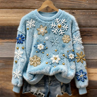 Christmas Retro Green Unisex Sweater