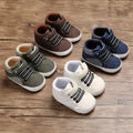Baby Middle And High Top Soft Bottom Non-slip Casual Toddler Shoes