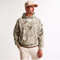 Maple Leaf Sweater Hoodie Casual Loose Long Sleeve Jacket