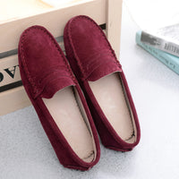 Women's Fashion Leather Flat Shoes