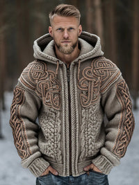 Mens Polyester 3D Digital-Print Hoodie