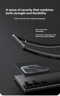 Magnetic Phone Case Lens Bracket Privacy Protective Sleeve