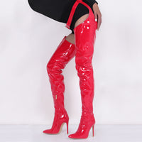 Sexy Over-the-knee High-heeled Boots For Women