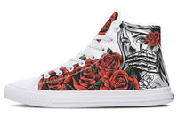 High Top Canvas Shoes For Printing Lovers
