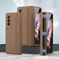 Magnetic Leather Folding Screen Light Luxury Thin Protective Case