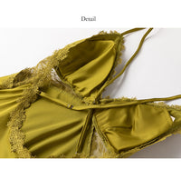 Nightdress High-quality Back Straps Cross Air-conditioned Room Loungewear
