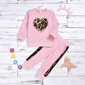 Two-piece Beaded Fashion Leopard Print Trendy Sweater