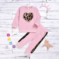 Two-piece Beaded Fashion Leopard Print Trendy Sweater