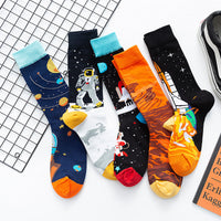 Men's Cotton Breathable Sweat Absorbing Tube Socks