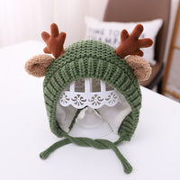 Men's And Women's Baby Plus Velvet Warm Knitted Hat