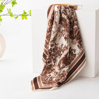 Printed 65cm Kerchief Scarf Shawl