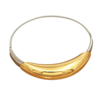 Titanium Steel Oval Polished Bracelet Versatile And Sophisticated