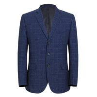 Korean Version Of Slim High-grade Men's Coat Plaid