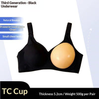 Silicone Fake Breast Bra For A Smaller Bust To Appear Larger