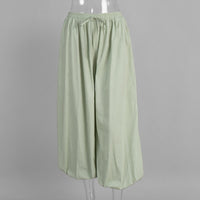 Womens Trendy Stylish Casual Wide-leg Pants