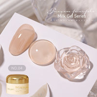 Milk Jelly Solid Color Summer Ice UV Polish