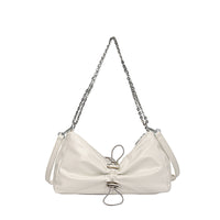 High-grade Waist Bag Silver Underarm Bag Shoulder Crossbody