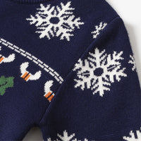 New Autumn And Winter European And American Children's Pullover Christmas Moose Girls' Baby Bottoming Sweater