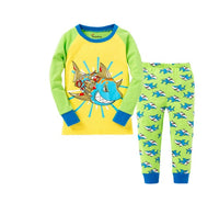 Children Cartoon Cotton Printed Air Conditioning Suit