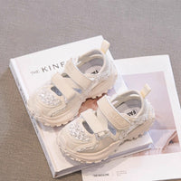 Sneaker Baby Girl Mesh Surface Shoes Summer Big Children