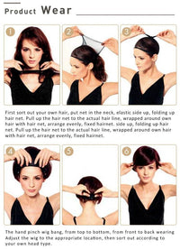 Fashion Chemical Fiber Mixed Color Highlight Women's Short Curly Wig