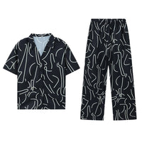 Ultra Relaxed Casual Petal Top Setcomfortable Two Piece Outfit