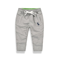 Children's Little Dinosaur Lace-up Sweatpants