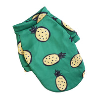 Pet Supplies Dog Fashion Thin Fleece Floral Sweater