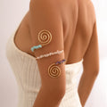 Gravel Ring Beaded Opening Bracelet