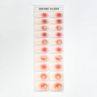Candy Color UV Semi-cured Nail Stickers