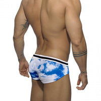 Men's Casual Low Waist Printed Swim Shorts