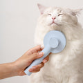 New Round Handle Pet Comb Sticky Bead Massage