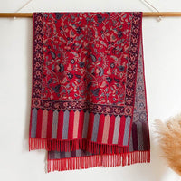 Autumn And Winter Ethnic Style Plant Flower Core-spun Yarn Tassle Fashion