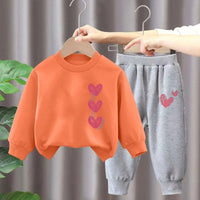 Children's Suit Girls' Sweater Two-piece Set