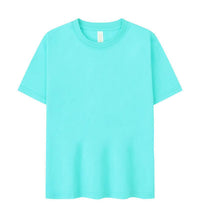 Children's Solid Color Round Neck Short Sleeves T-shirt