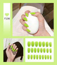 Matte Matte Super Long Ballet Nail