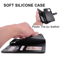 Pattern Frame Crystal Card Protection Phone Case