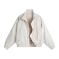 Loose-fit Plus-size Stand-collar Jacket Men's Outerwear Top
