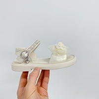 Sweet Pearl Bow National Style Princess Sandals