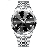 Business Men's Watch Double Calendar High-grade Quartz