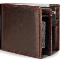 Men's Practical And Convenient Short Leather Wallet