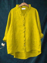 Loose Print Crew Neck Casual Plus Size Women's T-shirt