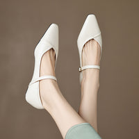 Womens Casual Low-heeled All-match Shoes