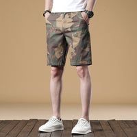 Stylish Camo Commuter Shorts For Men