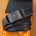 Mens Casual Business Belt Made Of Split Leather