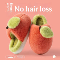 New Winter Chunky-soled Warm Plush Indoor Cotton Slippers