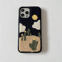Iphone14 Illustration Flower Xr Suitable For 12 Cactus Case