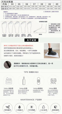 Women's Retro Minority Design Fashion Tie Square Toe High Heels Mary Jane Shoes